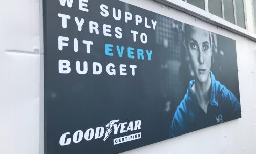 Hi Q Tyres Autocare Gosport we supply tyres to fit every budget sign