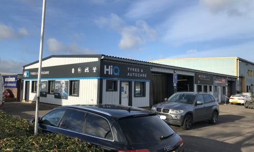 Hi Q Tyres Autocare Chichester Front and Side from further back