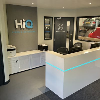 Hi Q Tyres Autocare Sheffield Internal Reception
