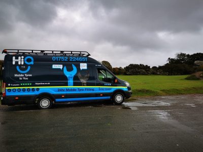 Hi Q Tyres Autocare Plymouth Van in Countryside 2