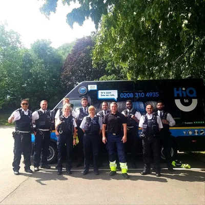 Hi Q Tyres Autocare Belvedere and the met police