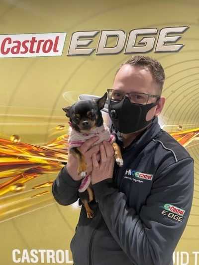 Hi Q Castrol Henley Dog