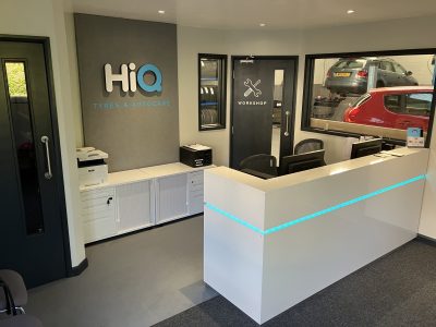 Hi Q Tyres Autocare Sheffield Internal Reception