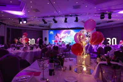Pink Gala fundraising and 30th birthday celebrations