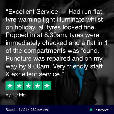 Trustpilot 5 Star review Hi Q Tyres Autocare Kings Lynn