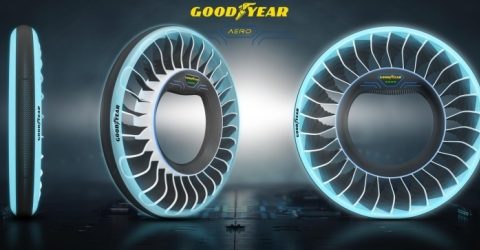 GOODYEAR UNVEILS ITS NEW CONCEPT TYRE FOR AUTONOMOUS, FLYING CARS- THE GOODYEAR AERO