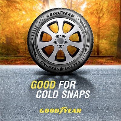 Goodyear good for cold snaps
