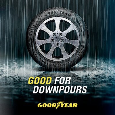 Goodyear good for donwpours