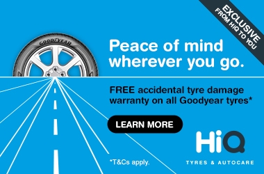 Goodyear Free Accidental Tyre Damage Warranty