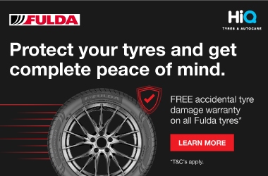 Free Accidental Tyre Damager Warranty on Fulda Tyres
