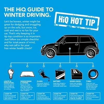 Winter Driving Tips Social Post