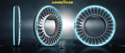 Goodyear unveils its new concept tyre for autonomous flying cars the goodyear aero